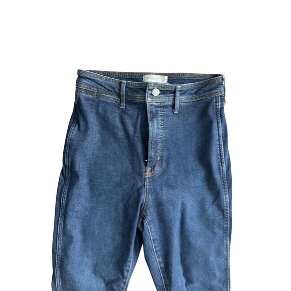 EVERLANE Women's High Rise Blue Ankle Jeans Size 30R - Picture 3 of 9